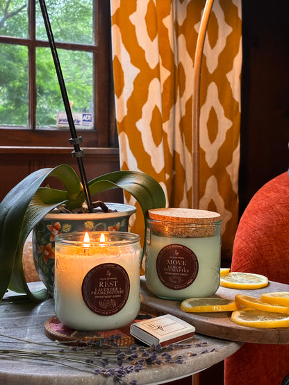 10oz Botanical Candle DUO Set